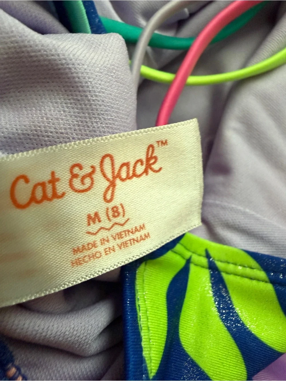 Cat & Jack Girls Swimsuits size 8